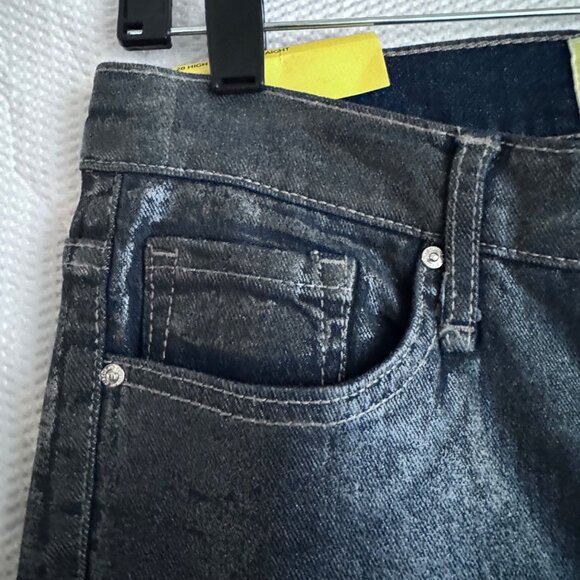 Sam Edelman Circus NY Womens  High-Rise Slim Straight Blue Denim Jeans Size 31 - Picture 3 of 11